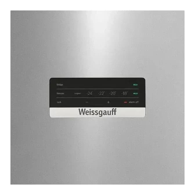 Холодильник с морозильником Weissgauff CBN2WB3M2