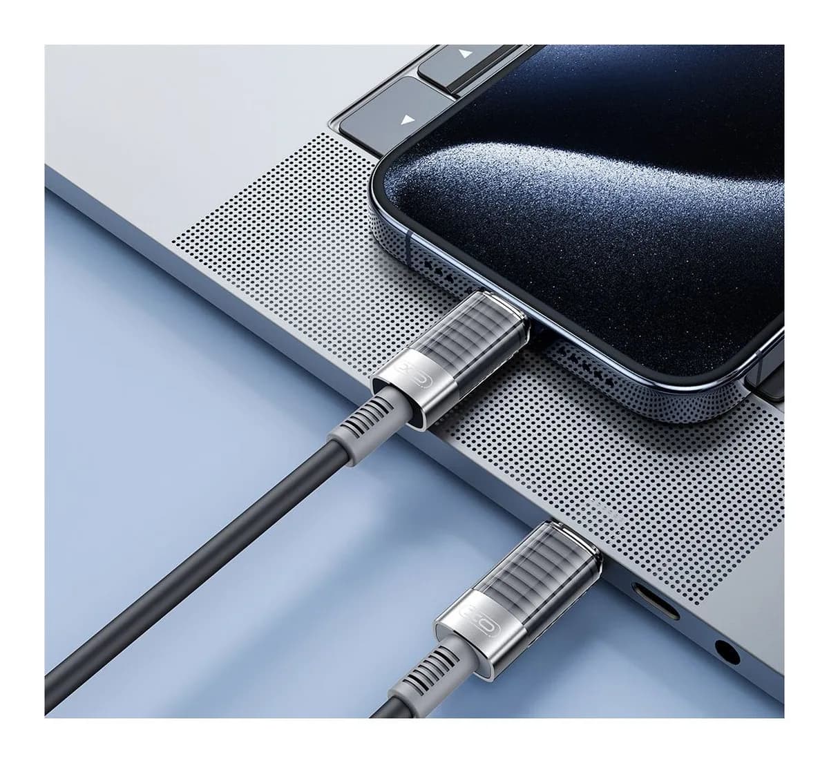 Зарядный кабель XO NB-Q282B 60W Type-C Type-C (черный)