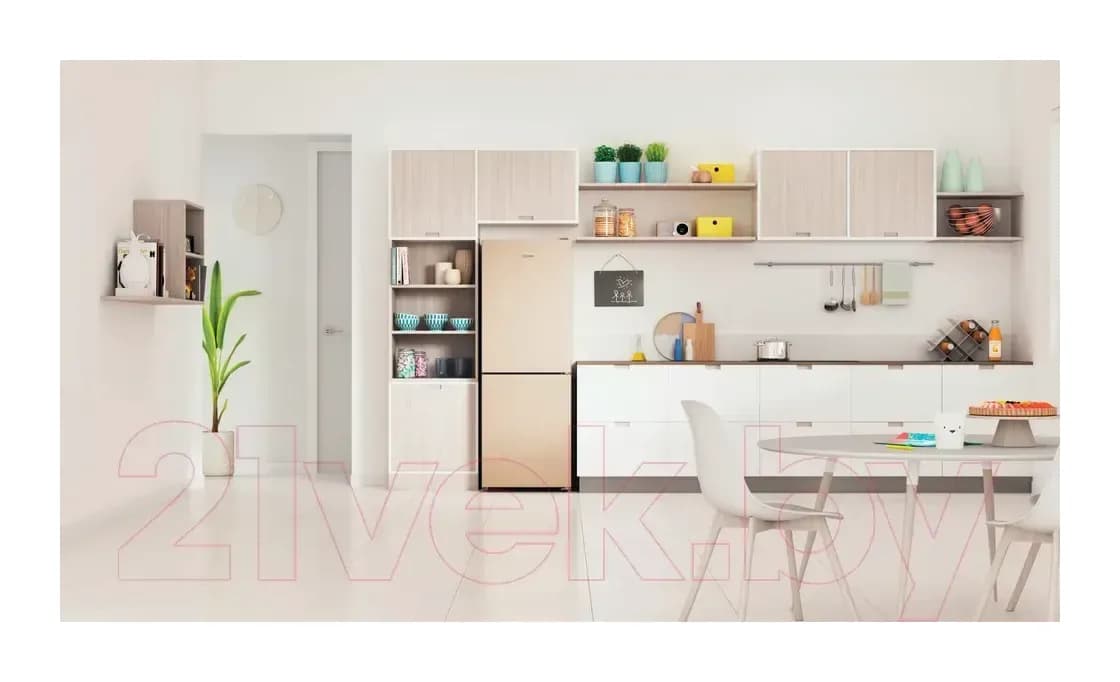 Холодильник с морозильником Indesit ITR 4160 E