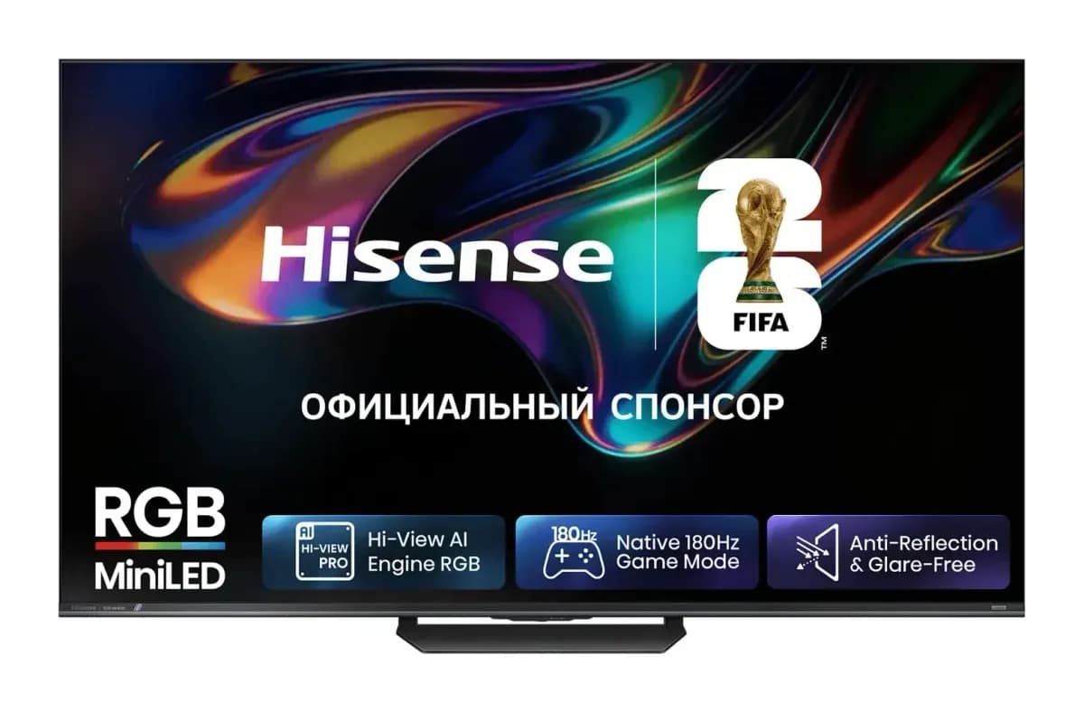 Телевизор Hisense 55" 55UR8S (RGB MiniLED)