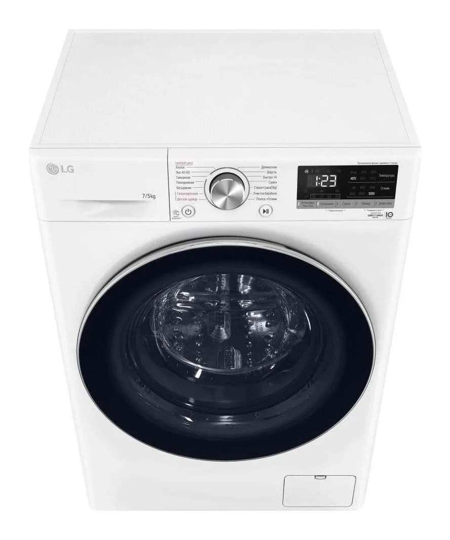 Стирально-сушильная машина LG F2V5HG1W
