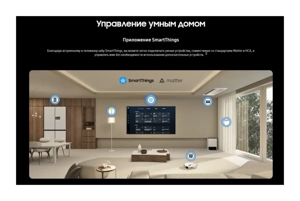 Телевизор Samsung 55" UE55M70HAUXPY (MiniLED)