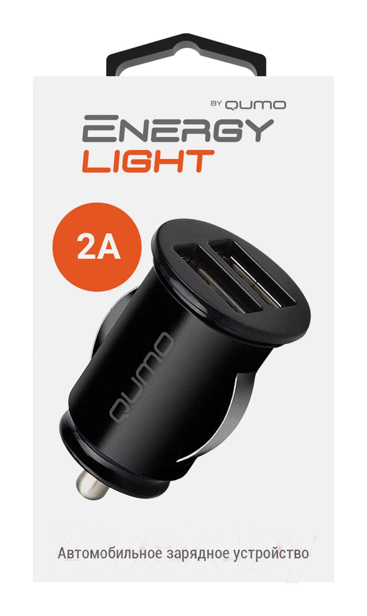 Автомобильное зарядное устройство Qumo Energy Light Charger 0034 / Q32849 (черный)