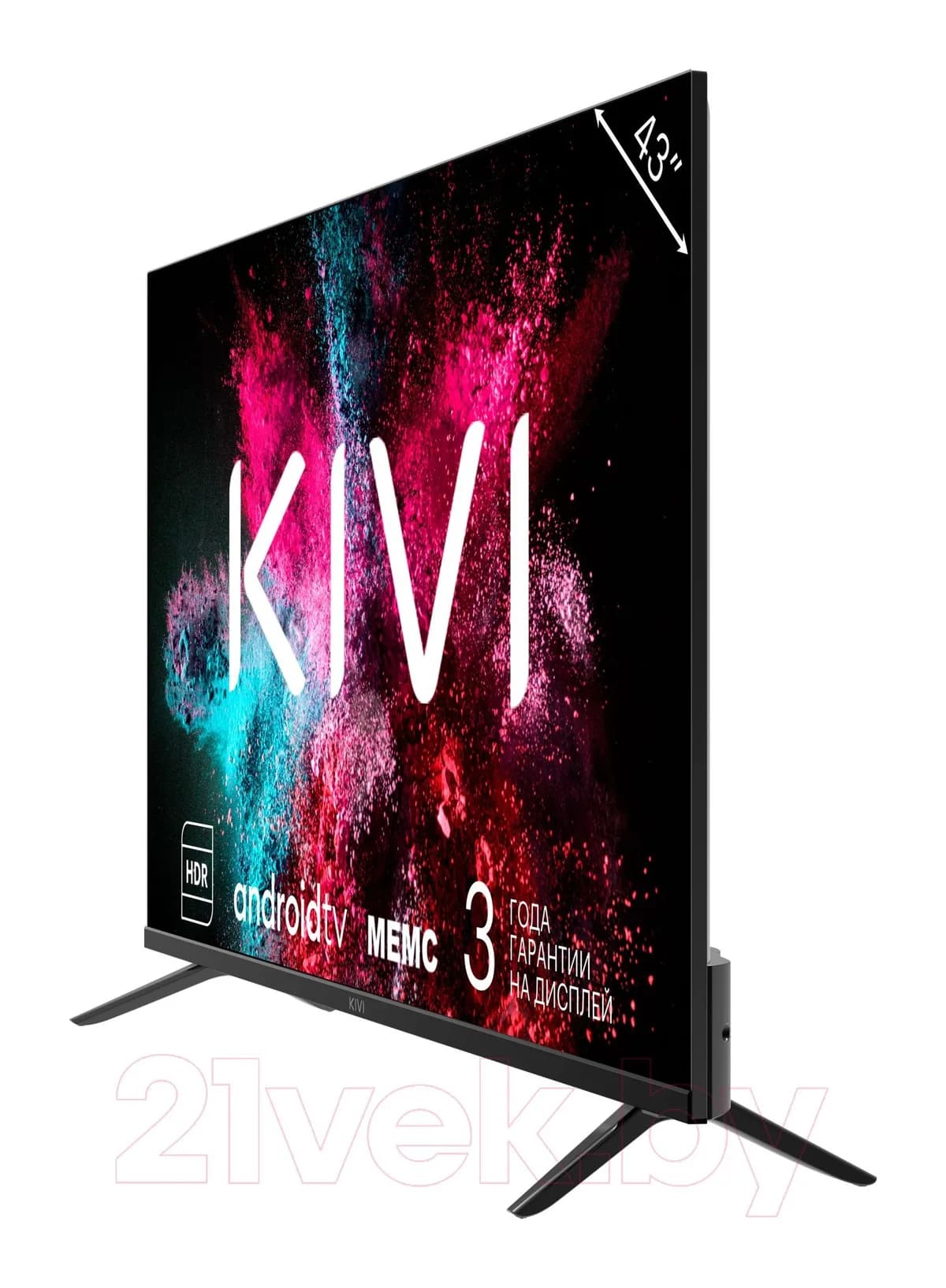 Телевизор Kivi 43" D60B K43UD60B