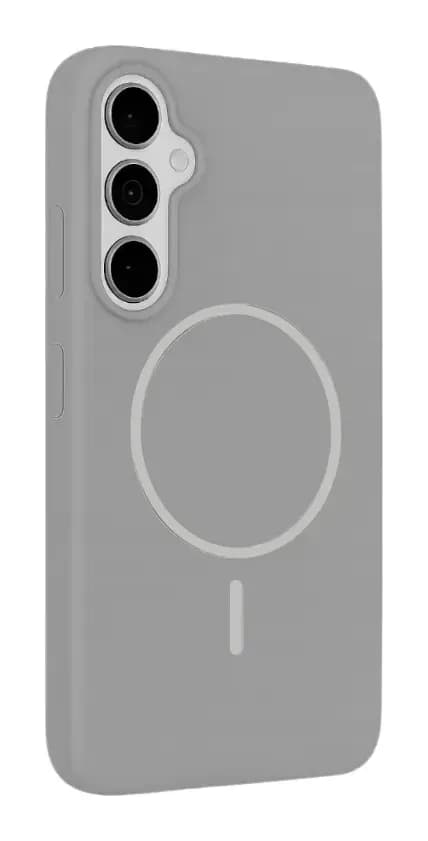 Чехол-накладка Bingo Silicone Magnetic для Samsung S25+ (серый)