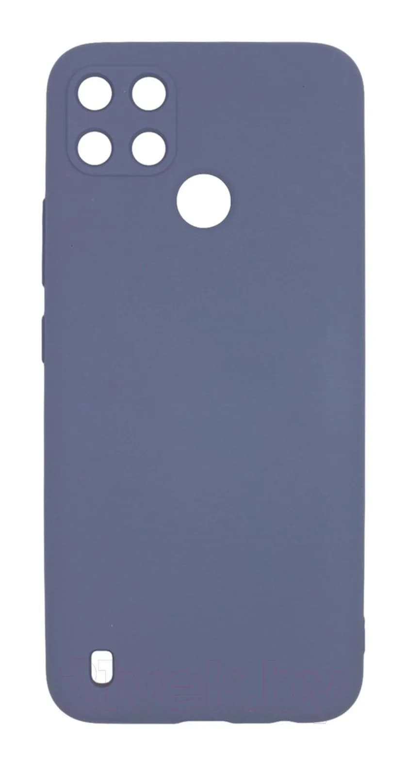 Чехол-накладка Case Coated для Realme C21Y (серый)