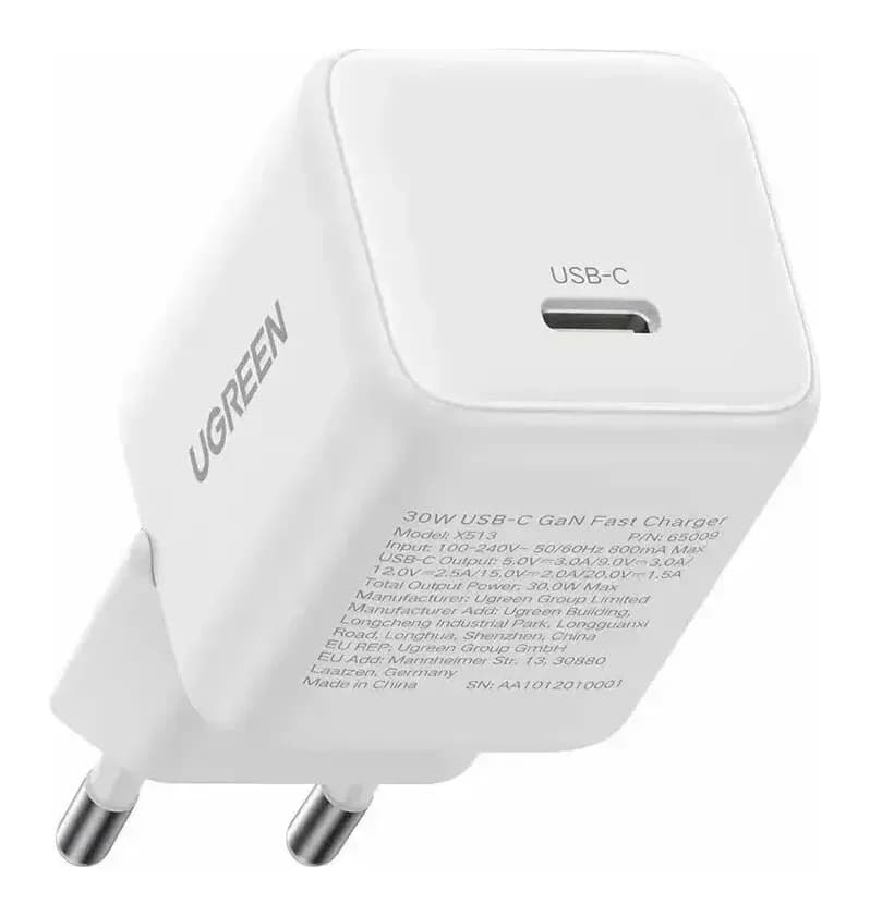 Зарядное устройство сетевое Ugreen X513 / 65013 (белый)