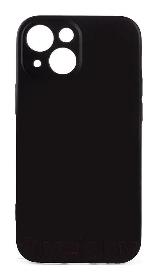 Чехол-накладка Case Coated для iPhone 13 Mini (черный)