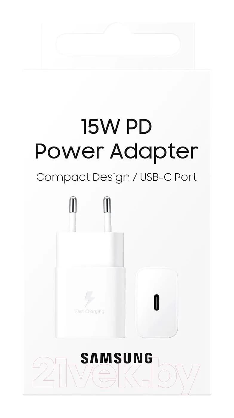 Адаптер питания сетевой Samsung EP-T1510NWEG (белый)