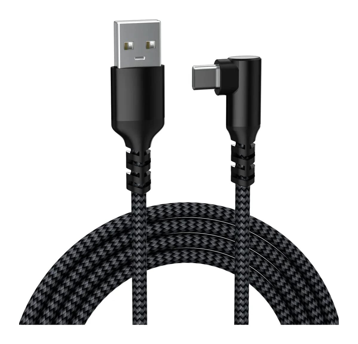 Зарядный кабель BreezyTech SL005 USB to Type-C (2м, черный)