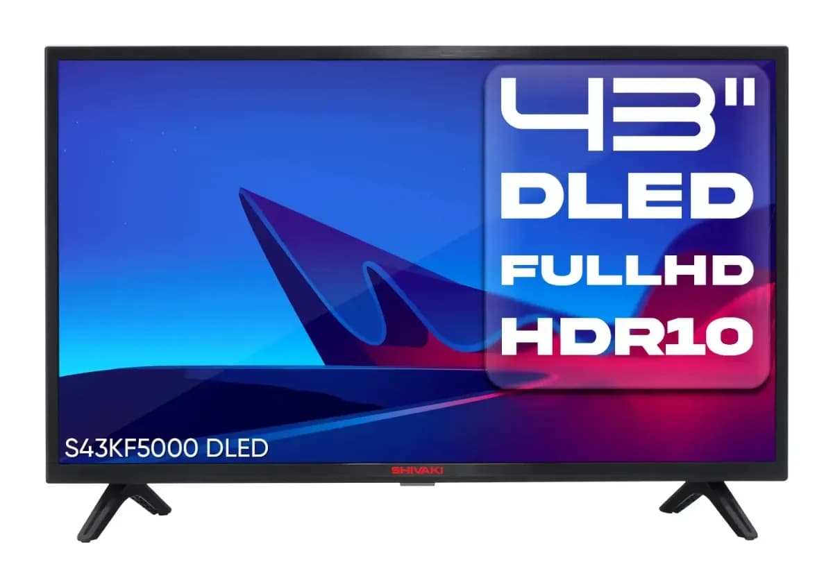 Телевизор Shivaki 43" S43KF5000 (черный)