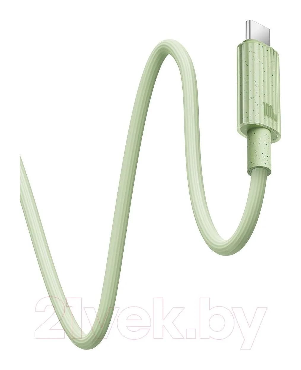 Зарядный кабель Baseus Habitat Series Fast Charging Type-C to Type-C / P10360202631-01 (2м, зеленый)