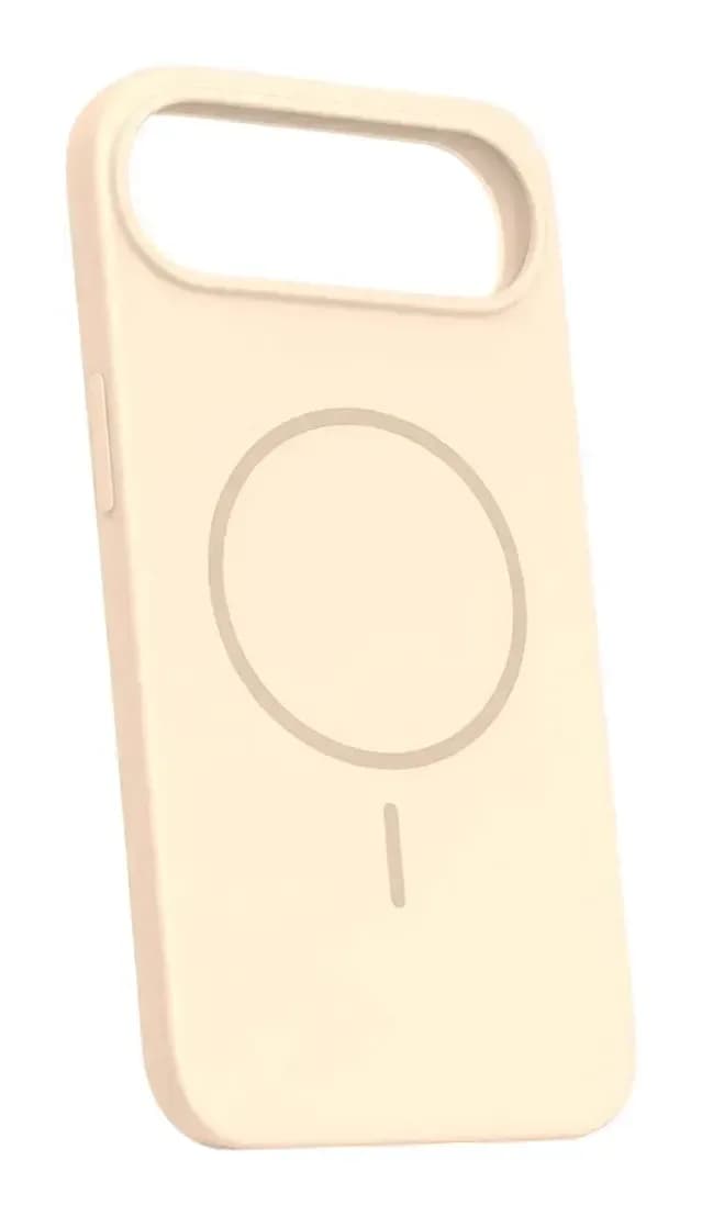 Чехол-накладка Bingo Silicone Magnetic для Apple iPhone 17 Air (пудровый)