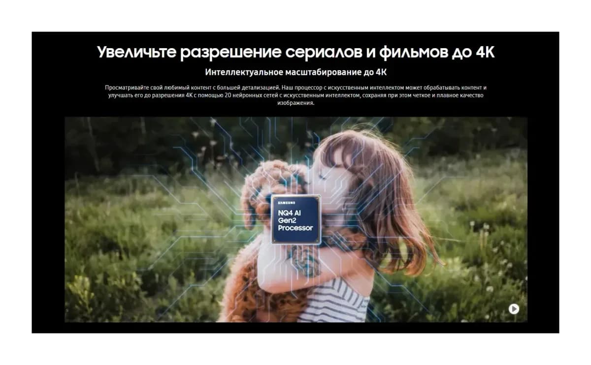 Телевизор Samsung 75" QE75QN70FAUXRU (miniLED)