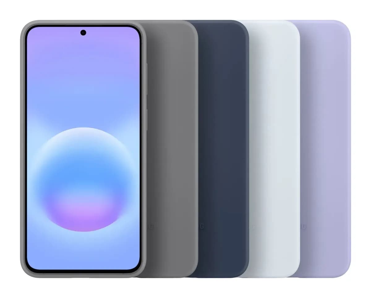 Чехол-накладка Samsung Silicone Case для A57 / EF-PA576CLEGRU (голубой)