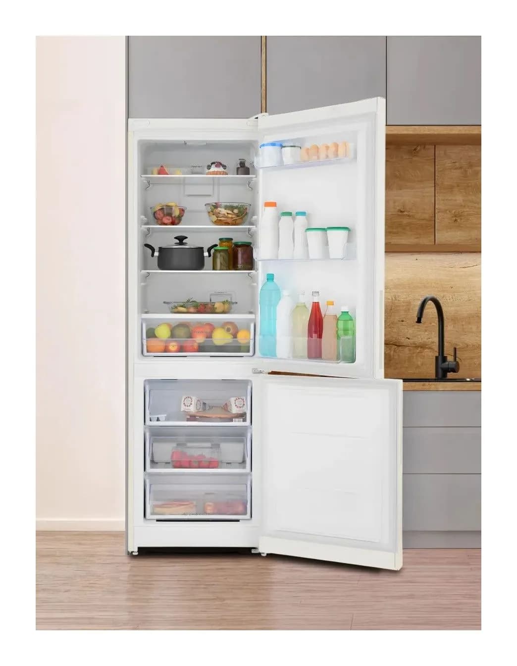 Холодильник с морозильником Indesit ITR 5180 E