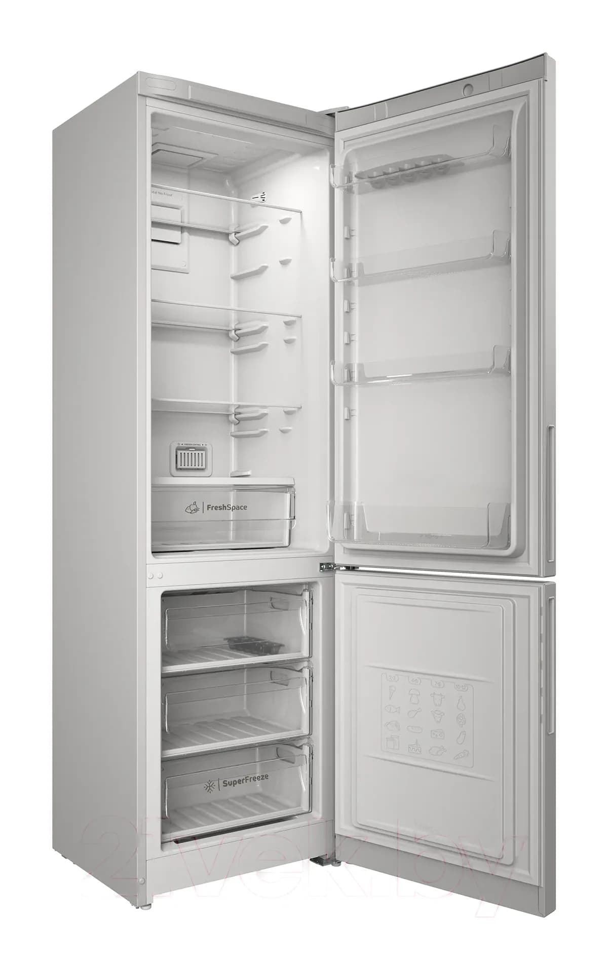 Холодильник с морозильником Indesit ITR 5200 W