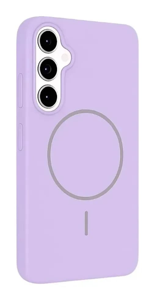 Чехол-накладка Bingo Silicone Magnetic для Samsung S25+ (лиловый)