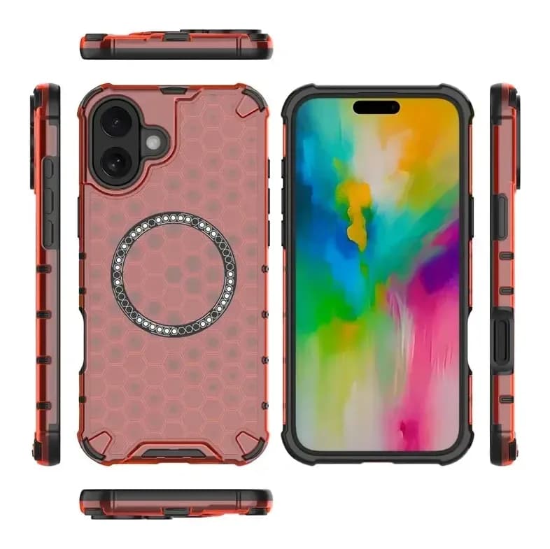 Чехол-накладка G-Case Для iPhone 16 / 6601111405C (красный)