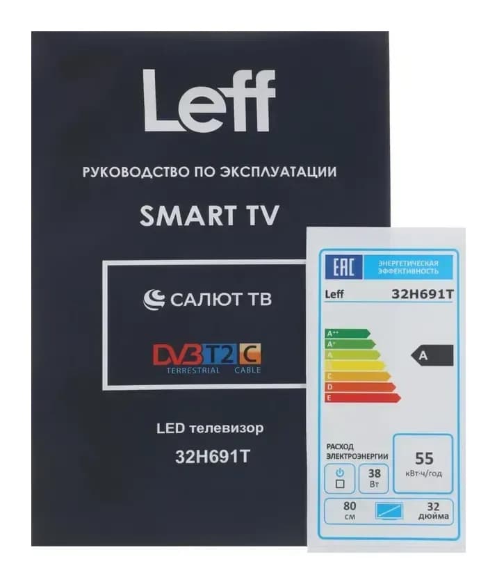 Телевизор Leff 32" 32H691T