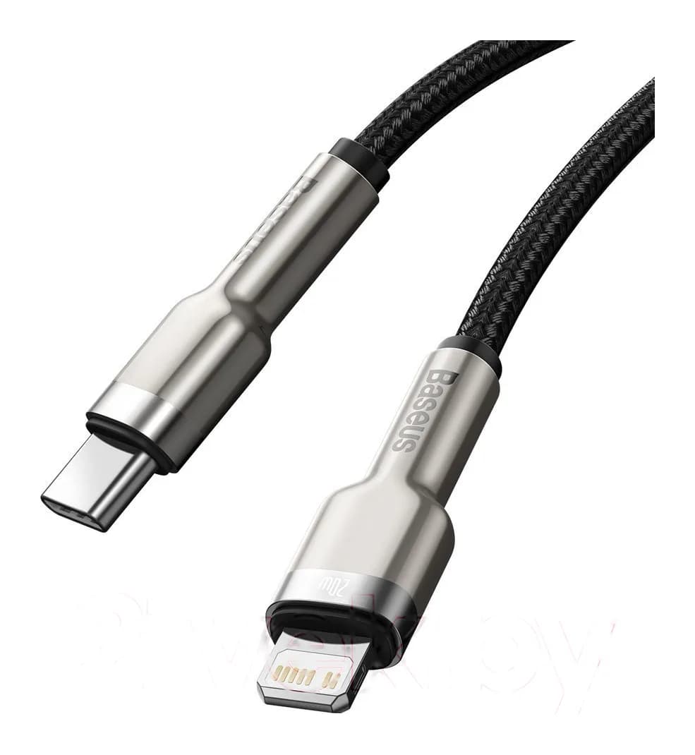 Зарядный кабель Baseus Lightning - USB Type-C / CATLJK-A01 (1м, черный)