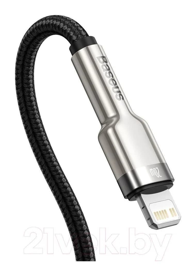Зарядный кабель Baseus Lightning - USB Type-C / CATLJK-A01 (1м, черный)