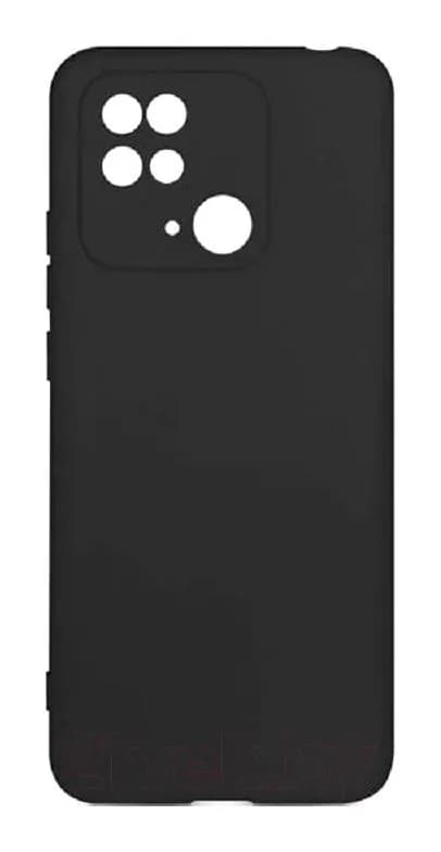 Чехол-накладка Case Coated для Redmi 10C (черный)