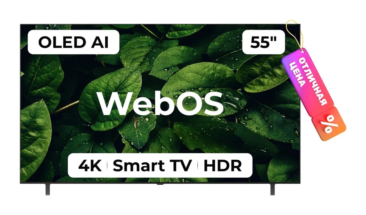 Телевизор LG 55" B5 OLED55B5RLA (OLED)