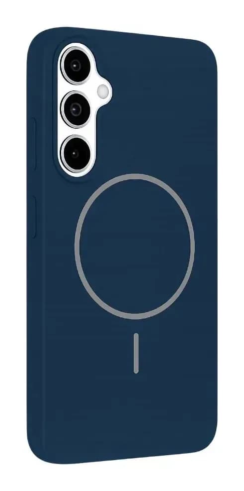 Чехол-накладка Bingo Silicone Magnetic для Samsung S25+ (синий)