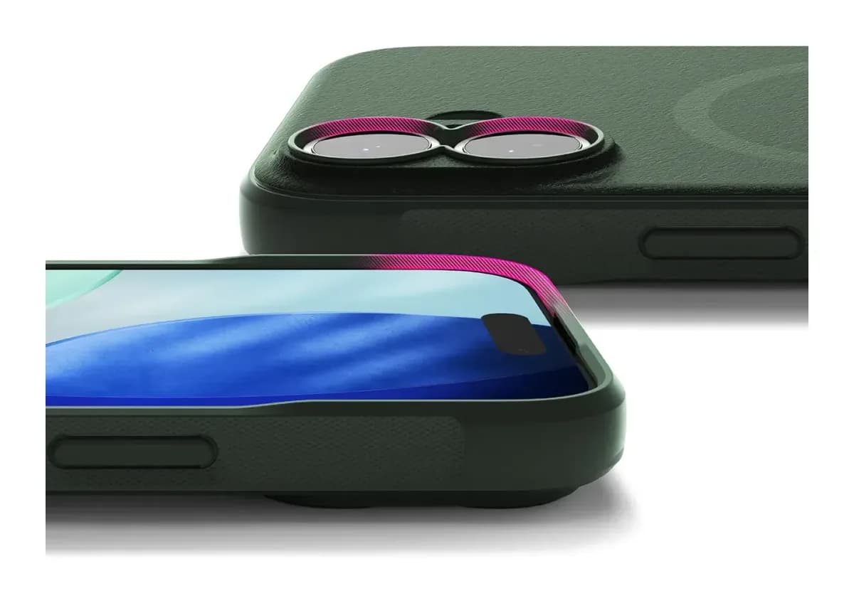 Чехол-накладка Ringke Onyx Magnetic для iPhone 17 (Dark Green)