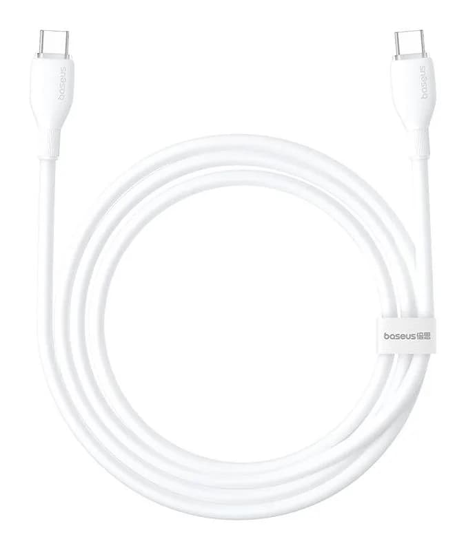 Зарядный кабель Baseus Ultra-Fast Fast Charging / P10376302222-03 (1м, белый)
