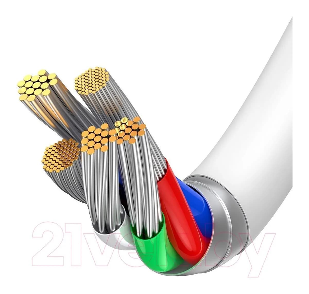 Зарядный кабель Baseus Superior Type-C To Lightning / CATLYS-A02 (1м, белый)