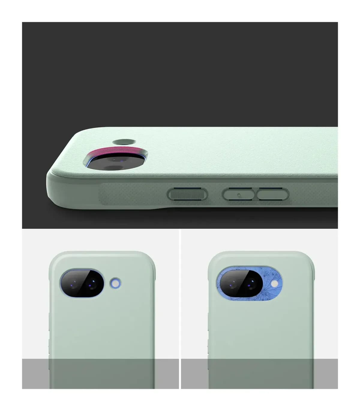 Чехол-накладка Ringke Onyx для Pixel 10a (Mint)