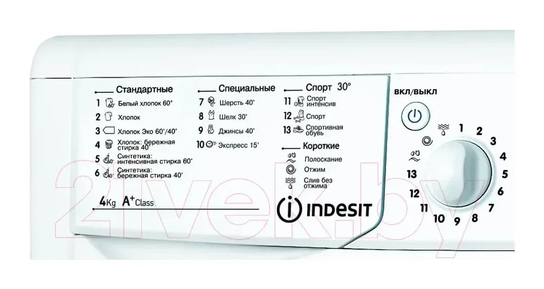 Стиральная машина Indesit IWUB 41051 BY