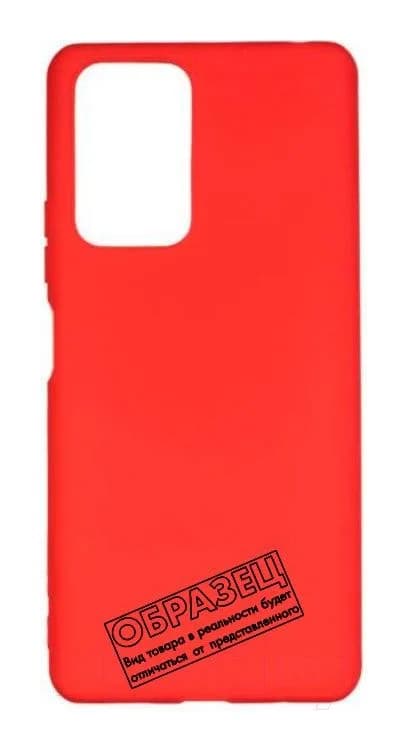 Чехол-накладка Case Matte Lux для Redmi 10 (красный)
