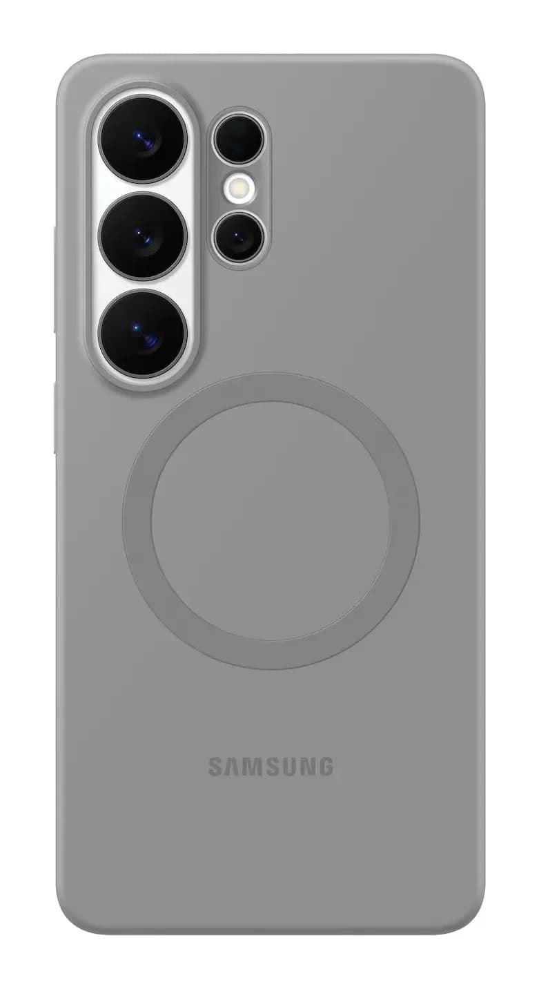 Чехол-накладка Samsung Silicone Magnet Case S26 Ultra / EF-ES948CJEGRU (серый)