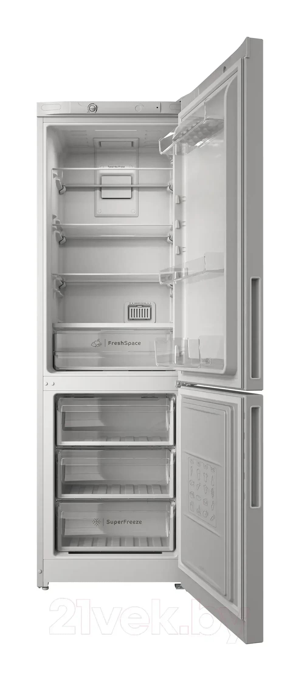 Холодильник с морозильником Indesit ITR 4180 W