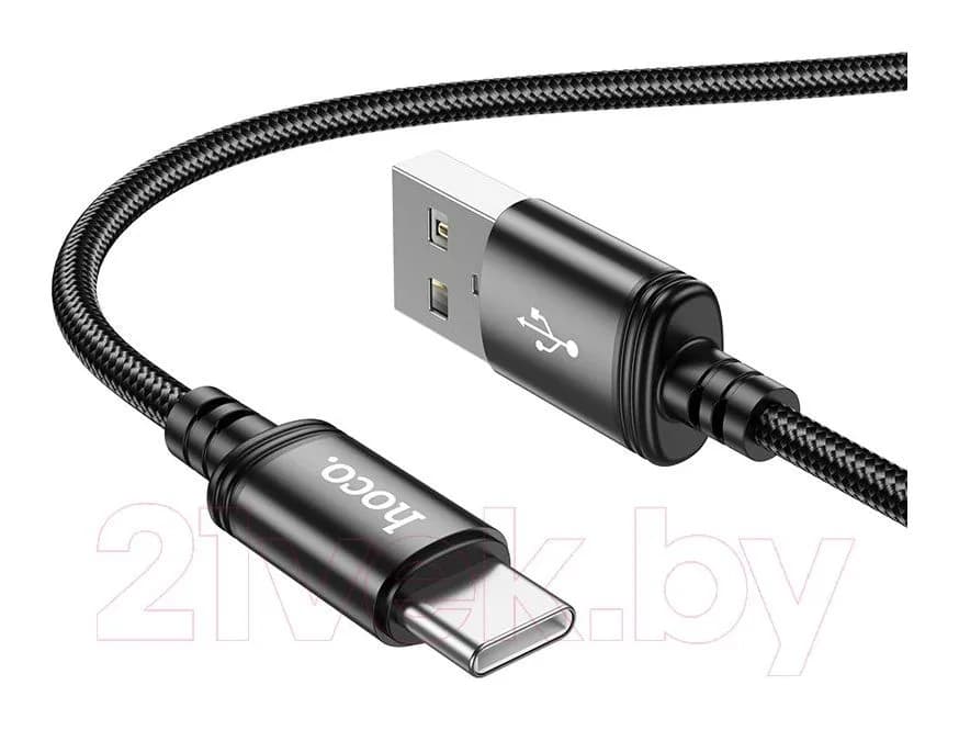Зарядный кабель Hoco X91 Type-C (3м, черный)