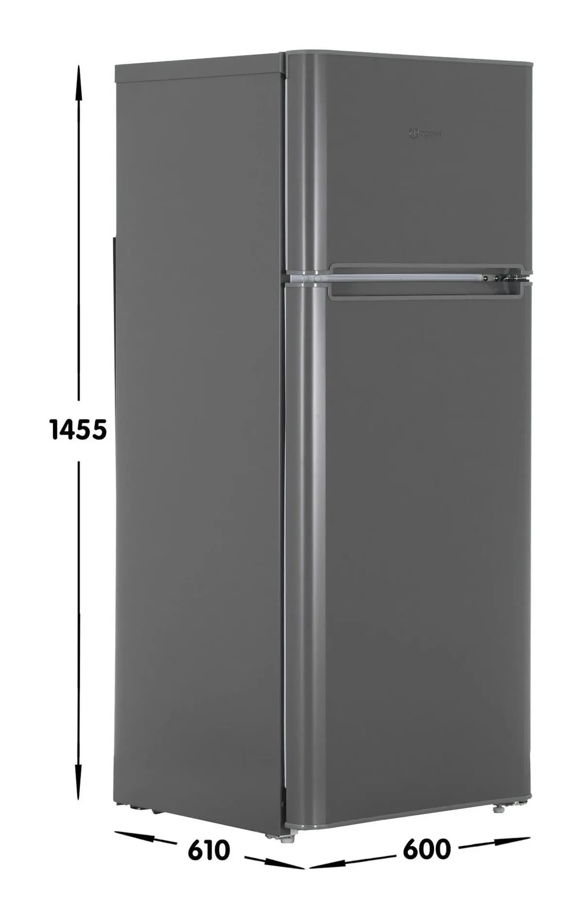 Холодильник с морозильником Indesit TIA 14 G