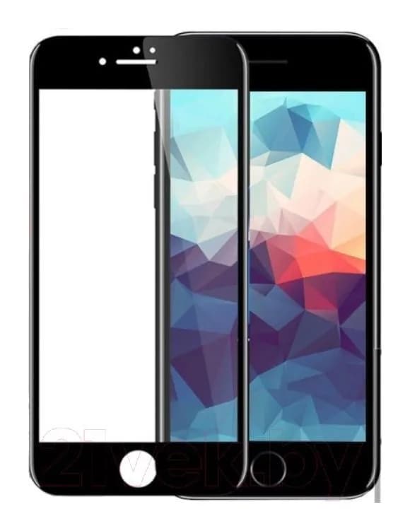 Защитное стекло для телефона Case Full Glue Privacy для iPhone 6/6S (черный)