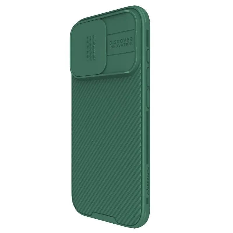 Чехол-накладка Nillkin CamShield Pro для iPhone 16 Pro Max (зеленый)
