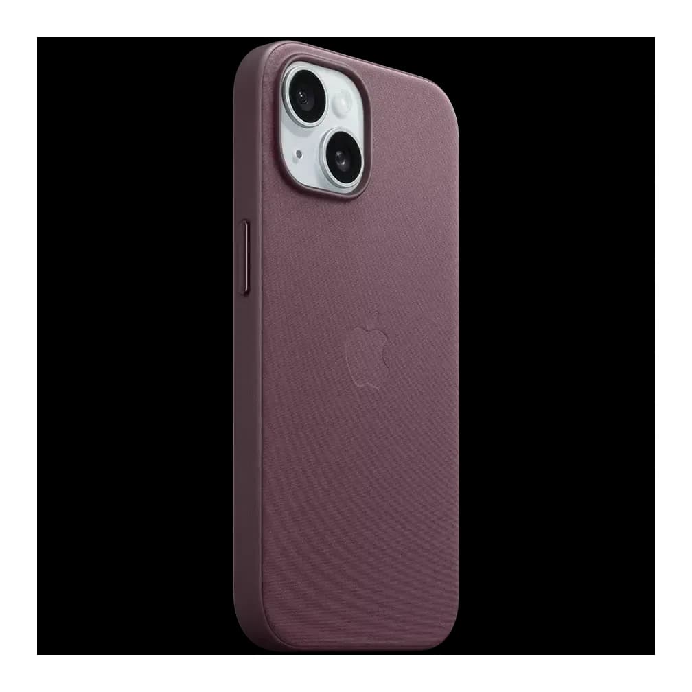 Чехол-накладка Apple FineWoven Case w/MagSafe для iPhone 15 Mulberry / MT3E3ZM/A