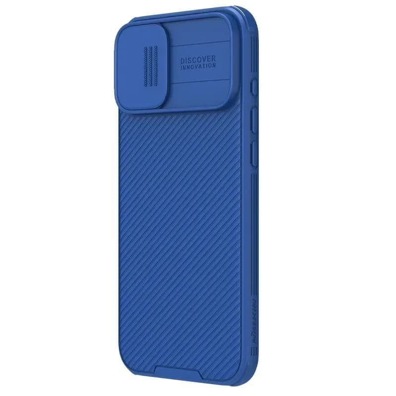 Чехол-накладка Nillkin CamShield Pro для iPhone 16 Plus (синий)
