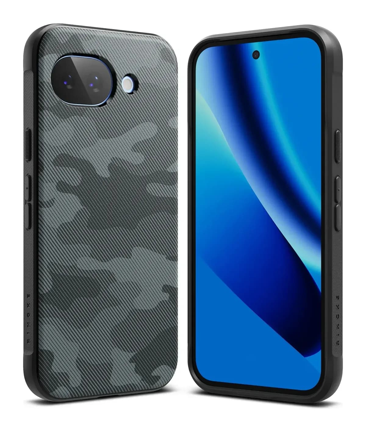 Чехол-накладка Ringke Onyx для Pixel 10a (Camo Black)