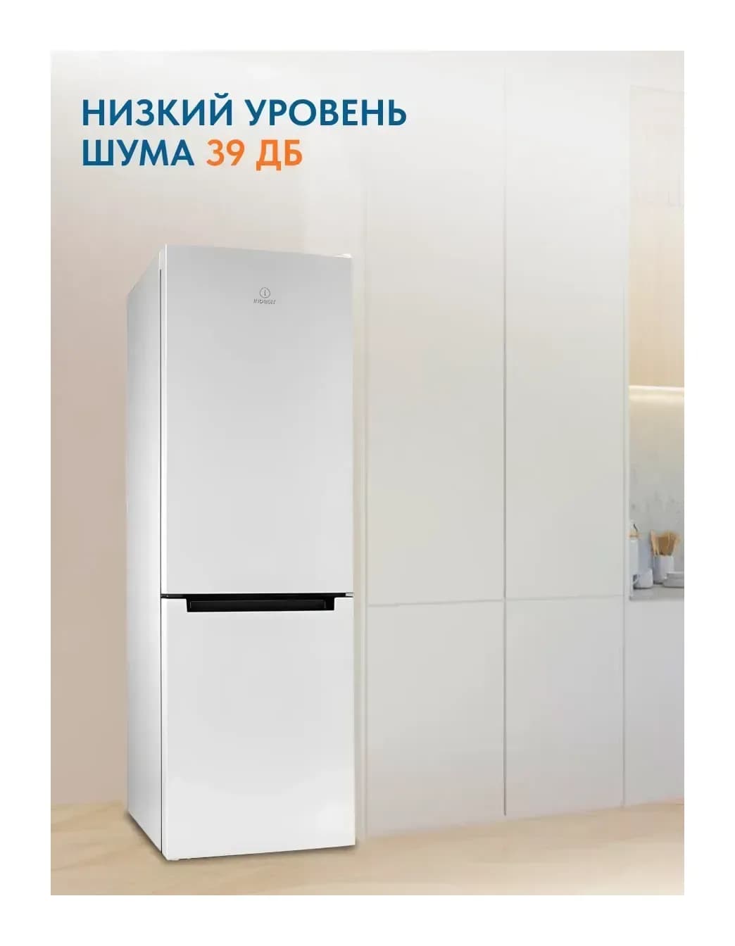 Холодильник с морозильником Indesit DS 4200 W