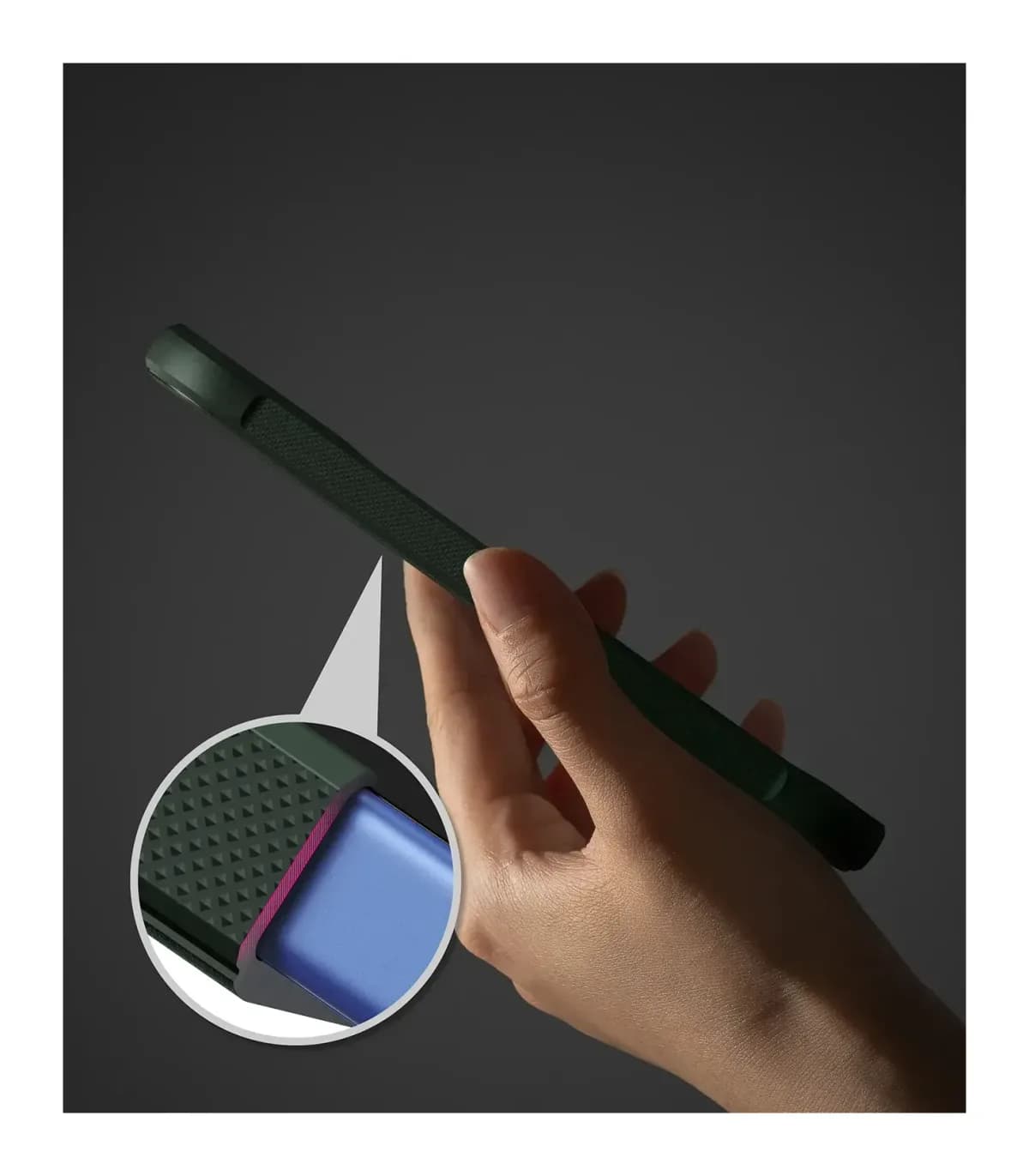 Чехол-накладка Ringke Onyx для Pixel 10a (Dark Green)