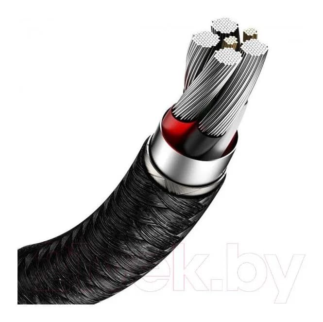 Зарядный кабель Baseus Cafule Series / CAKF000101 (1м, черный)