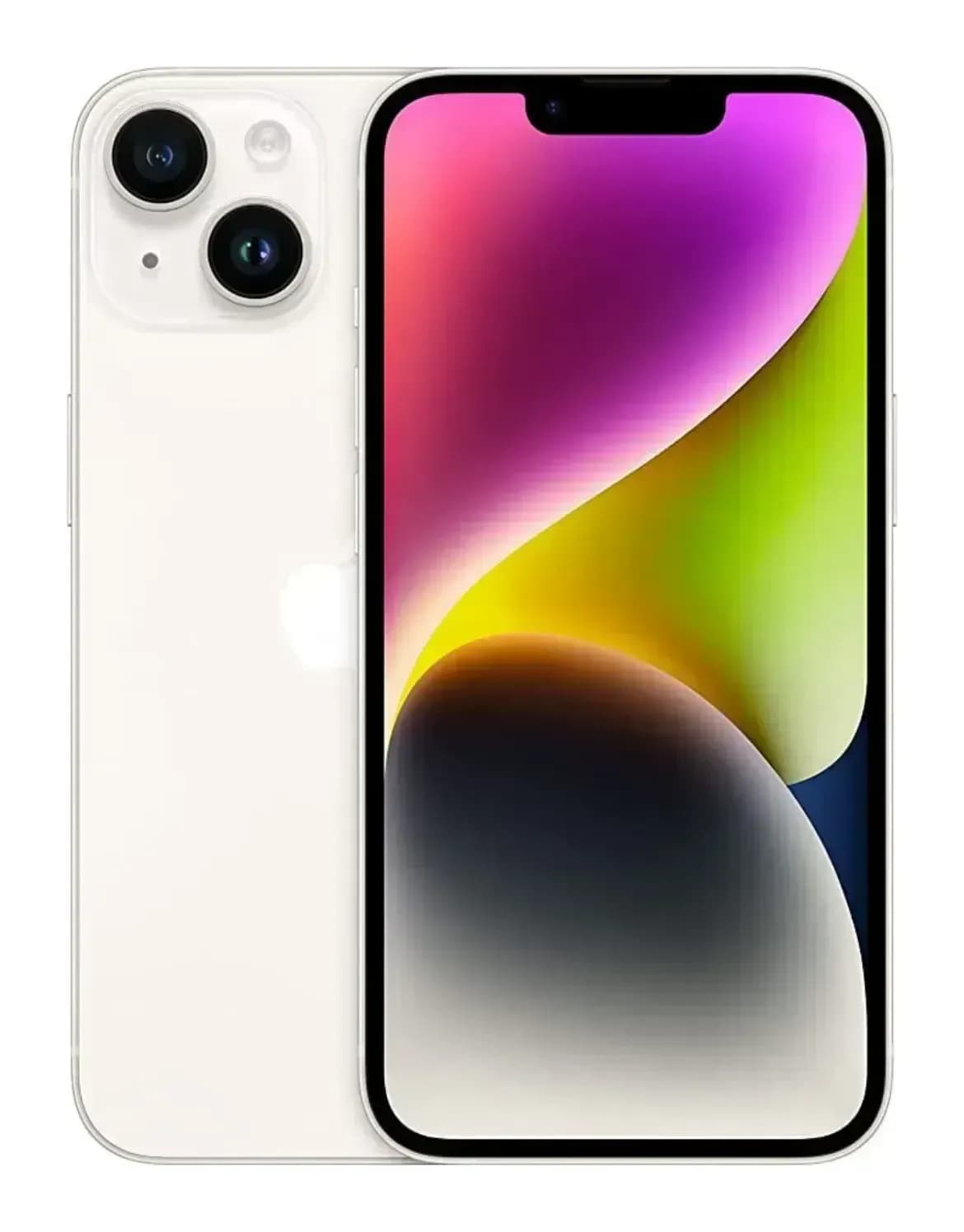 Смартфон восстановленный Apple iPhone 14 256GB Flip Грейд AC (Starlight)