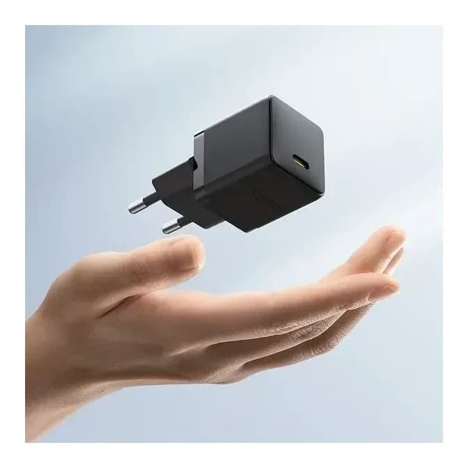 Адаптер питания сетевой Baseus Palm 30W EU / P10111605113-00 (черный)