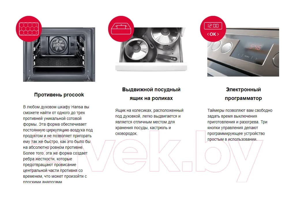Плита газовая Hansa FCMM582977